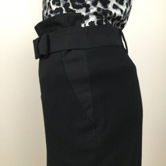 👛 (ANY 2/$50) ANNETTE GORTZ Black Partially Lined  Pencil Skirt - Picture 5 of 10